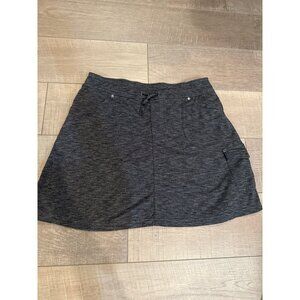 Kühl Womens Stretchy Gray Skort With Built-In Shorts & Pockets Size M